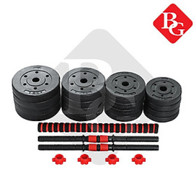 BG BỘ TẠ 30KG Tạ Tập Tay Đa Năng Điều Chỉnh 2 in 1 Kết Hợp Tạ Đẩy ( hàng nhập khẩu)