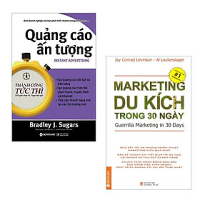 Combo Kết Nối Với Khách Hàng: Thành Công Tức Thì: Quảng Cáo Ấn Tượng + Marketing Du Kích Trong 30 Ngày