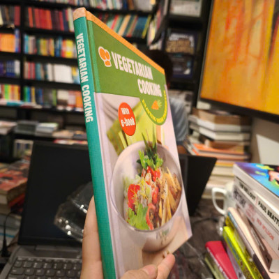 Sách - Vegetarian Cooking by Collectif - Enjoying Fresh Ingredients