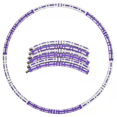 Vòng Lắc Eo Giảm Mỡ Bụng Lõi Thép Không Gỉ Bọc Mút Xốp, Có Thể Điều Chỉnh Cân Nặng - Chính Hãng Amalife