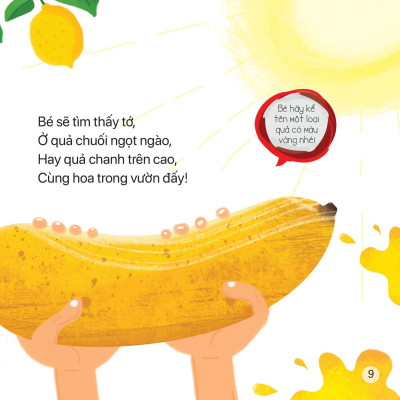 Thơ Hay Cho Bé - Học Về Màu Sắc