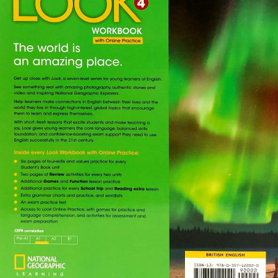 Look 4 British English Workbook With Online Practice