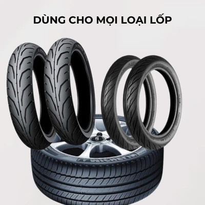 Xịt Dưỡng Bóng Vỏ Lốp Ô Tô OMINO M10 500ml, Phục Hồi Lốp Xe, Nhựa Đen