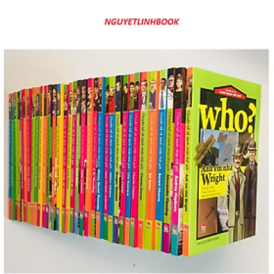 Sách - Who? Chuyện kể về danh nhân thế giới (Trọn bộ 40 cuốn) Sách xịn tại Nguyetlinhbook