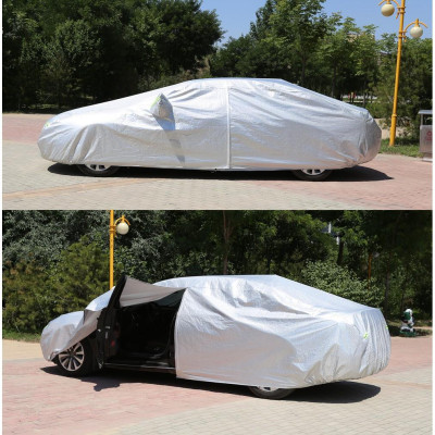 Bạt che phủ xe ô tô 4 đến 7 chỗ vải dù Oxford Cao Cấp, bạt trùm xe bán tải vải dù, bạt phủ ô tô 3 lớp chống nóng