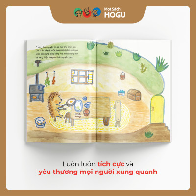 Truyện Ehon bé 3-4-5 tuổi - Chuyện của nhím con
