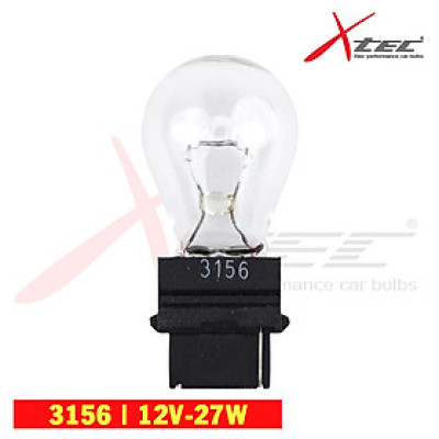 Combo 10 Bóng Đèn Chân Ghim Lớn Xtec 3156 12V 27W 