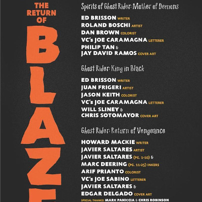 Ghost Rider: The Return Of Blaze