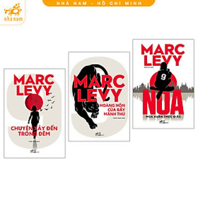 Sách - Combo Series 9: Chuyện xảy đến trong đêm - Hoàng hôn của bầy mãnh thú - Noa (Marc Levy) (Nhã Nam HCM)