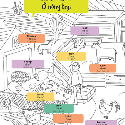 Hello English! - Xin Chào Tiếng Anh! - Tô Màu Cùng Tiếng Anh