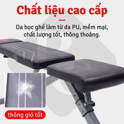 Máy Tập Đa năng,Máy Tập Cơ Bụng Đa Năng - Kết Hợp Tập Bụng, Tập Eo, Tập Gym, Tập Thể Hình Tại Nhà (Hàng nhập khẩu)