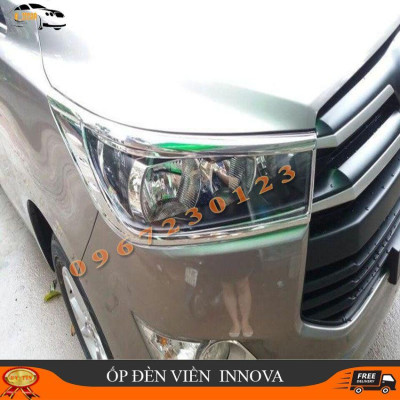 Ốp đèn pha và hậu innova 2016-2018