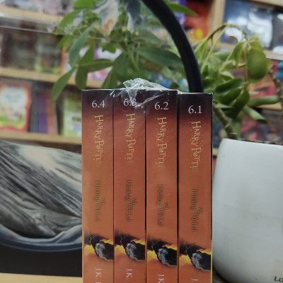 Sách - Harry Potter và Hoàng Tử Lai - Tập 6 (set 4 cuốn) - khổ nhỏ