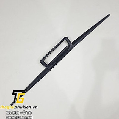 Ốp trang trí tay mở cốp sau Mazda BT50, BT-50 2014-2020 nhựa ABS đen