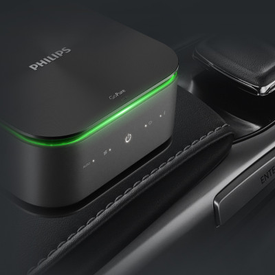 Máy Lọc Không Khí Khử Mùi Ô Tô Cao Cấp Thương Hiệu Philips GP9101 3.5W Điều Khiển Từ Xa Bằng Điện Thoại - Hàng Nhập Khẩu