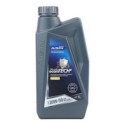 Nhớt Động Cơ AISIN ESSNP2051P 20W-50 SN Plus Econtech+ Semi Synthetic 1L