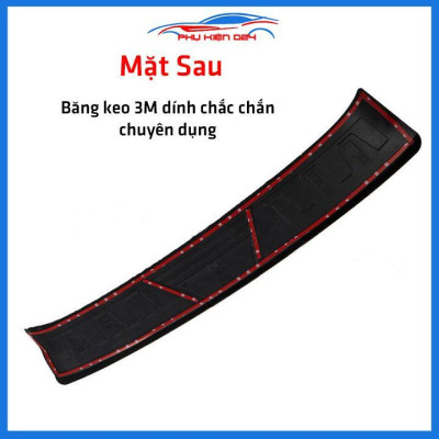 Ốp chống trầy cốp ngoài nhựa đen Attrage 2015-2016-2017-2018-2019-2020-2021-2022 chống xước trang trí xe