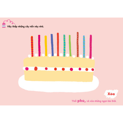 Vẽ, xóa, rồi lại vẽ - Phù thủy nhỏ - Tủ sách vui để học