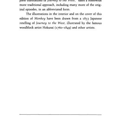 Sách ngoại văn: Monkey - A Journey To The West