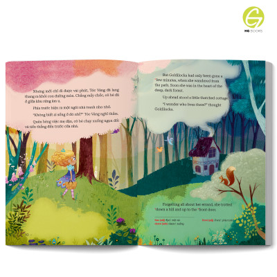 Sách Song Ngữ - 10 phút đọc truyện trước giờ đi ngủ: Truyện dân gian giúp bé gieo mầm tính cách tốt