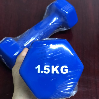 Bộ 2 tạ tay cao cấp 1.5Kg( Tổng 3kg/Đôi)-Màu Ngẫu Nhiên