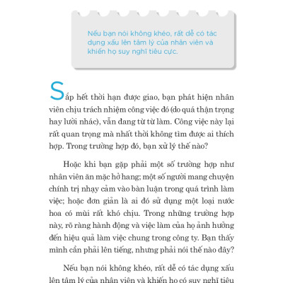 Nghệ Thuật Quản Lý Nhân Sự - Vanlangbooks (Tái Bản)