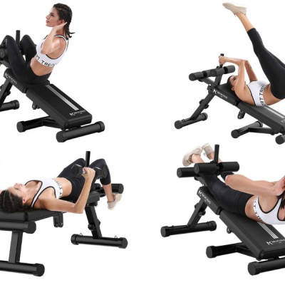 Ghế tập bụng đa năng MK028, điều chỉnh độ dốc linh hoạt,dễ dàng gập gọn, phù hợp các bài tập bụng tại nhà hiệu quả.