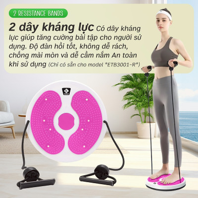 3001N/R Đĩa Xoay eo,Dụng Cụ Tập Thể Dục Xoay Eo Hỗ Trợ Massage Chân Xoay 360 Độ