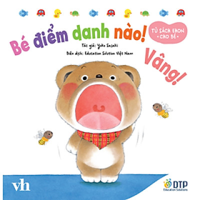 Sách - Dtpbooks - Bé điểm danh nào! Vâng!​ - Tủ sách Ehon cho bé