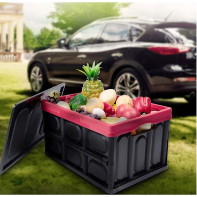  Thùng đựng đồ cốp xe ô tô xếp gọn dễ dàng với 2 dung tích 30L và 55L tiết kiệm tối đa không gian cốp xe ô tô