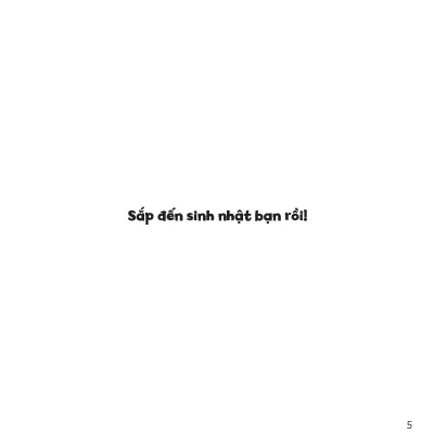 Mừng sinh nhật - Tủ sách Ehon cho bé