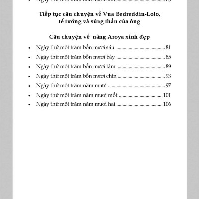 Nghìn lẻ một ngày - Nàng Aroya xinh đẹp ((Tái bản 2025)