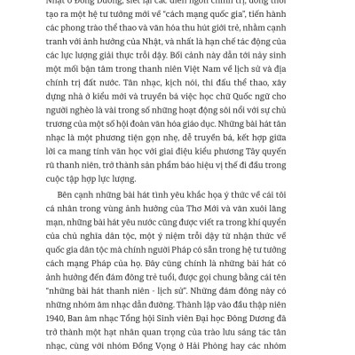 Thời Thanh Xuân Của Tân Nhạc Ái Quốc