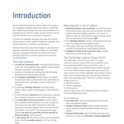Business Benchmark Upper Intermediate BULATS Student