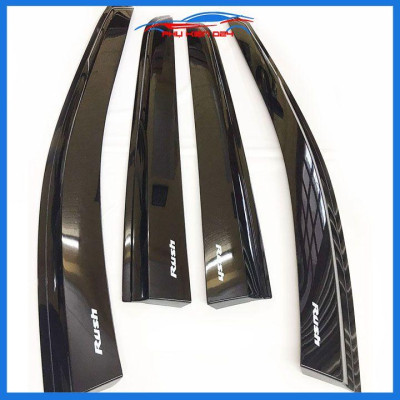 Vè che mưa ô tô Rush 2018-2019-2020-2021-2022 vè đen thái cao cấp chắn mưa, cản bụi, trang trí xe hơi