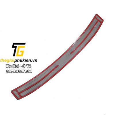 COMBO Nẹp bước chân và ốp chống trầy cốp Hyundai Accemt 2018-2020 vân Carbon