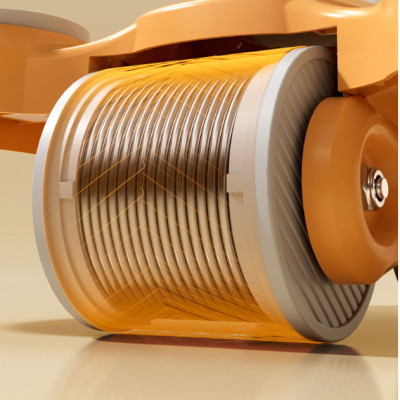 Con lăn tập bụng - Dụng cụ tập gym tại nhà thế hệ mới 2 bánh có chỗ để tay tiện dụng, tặng miếng thảm+ Cáp Sạc