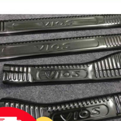 BẬC CHÂN TRONG DÀNH CHO TOYOTA VIOS 2019-2021 TITAN CAO CẤP, ỐP CHỐNG TRẦY BẬC CỬA XE Ô TÔ
