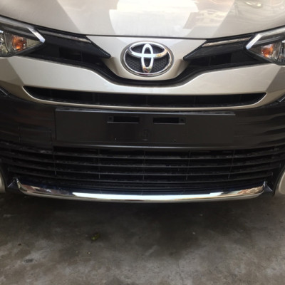 Ốp cản trước dành cho xe Vios 2019 mạ Crom cao cấp