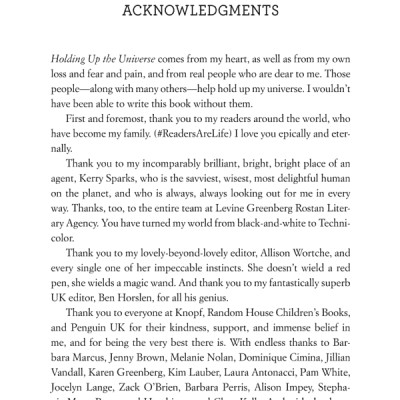 Holding Up the Universe