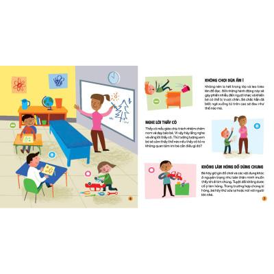 Ở trường mẫu giáo - Bé có biết quan tâm đến những người khác nữa không ?- Kỹ năng ứng xử cho bé- Dành cho Bé từ 3 tuổi