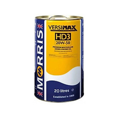 Dầu Nhớt Động Cơ Diesel Morris Versimax HD3 20W-50 20L Nhập Khẩu 100% từ Anh Quốc