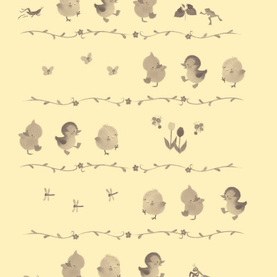 Gà con Piyo và Xuân Hạ Thu Đông