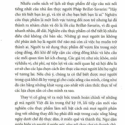 Khoái Khẩu Và Khát Vọng