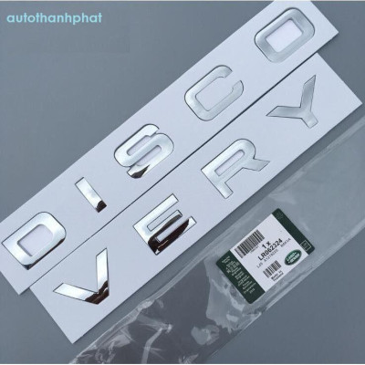Tem chữ nổi DISCOVERY 3D trang trí xe ô tô hàng chuẩn