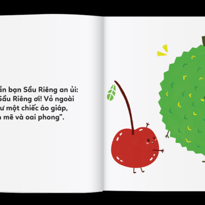 Sách Ehon Vương Quốc Trái Cây - Trái Nào Cũng Đẹp