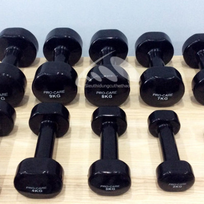 TẠ TAY SẮT BỌC CAO SU PROCARE