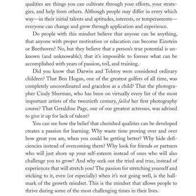 Mindset : The New Psychology of Success (How We Can Learn To Fulfill Our Potential)