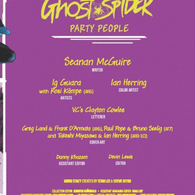 Ghost-Spider Vol. 2: Party People