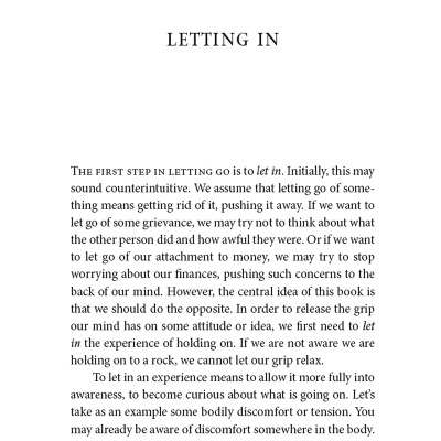 Letting Go Of Nothing: Relax Your Mind And Discover The Wonder Of Your True Nature (An Eckhart Tolle Edition)